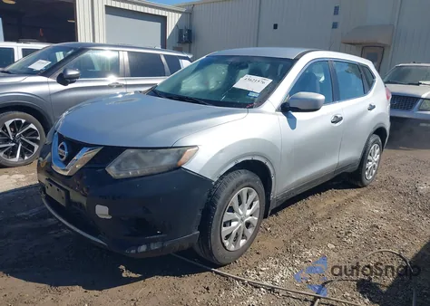 2016 Nissan Rogue S from USA, damaged, VIN KNMAT2MT2GP630955
